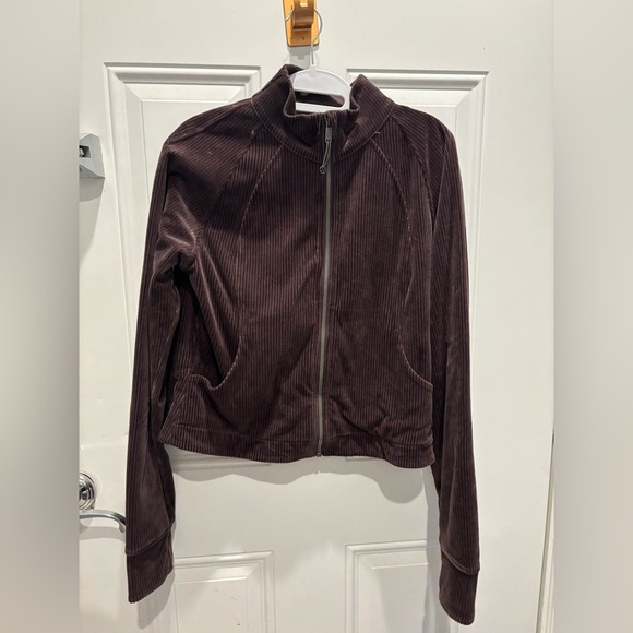 Lululemon Scuba Track Jacket *Velvet Cord - Picture 2 of 4